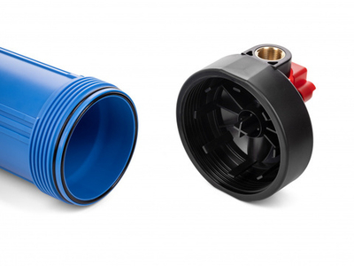 Корпус магистрального фильтра ГЕЙЗЕР C23 10BB 1" (синий)