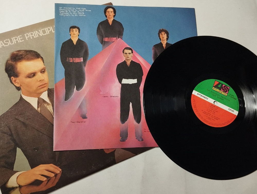 Винтажная виниловая пластинка LP Gary Numan The Pleasure Principle (Japan 1979) (No Obi)