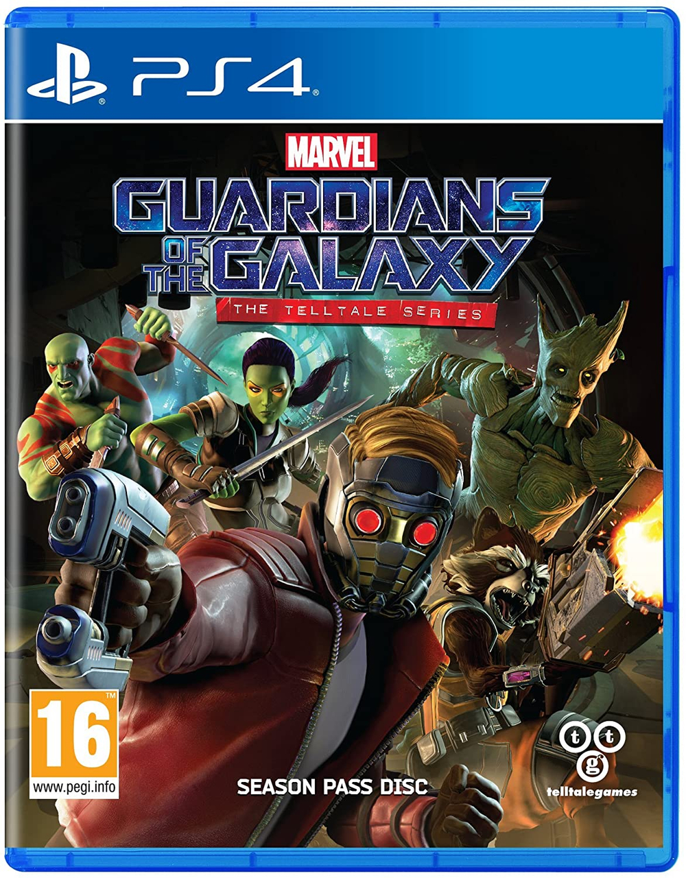 Guardians of the Galaxy the TallTale series MARVEL [PS4] Б/У
