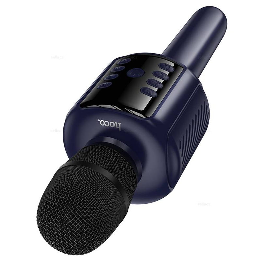 Hoco L24 Shine караоке микрофон (blue)