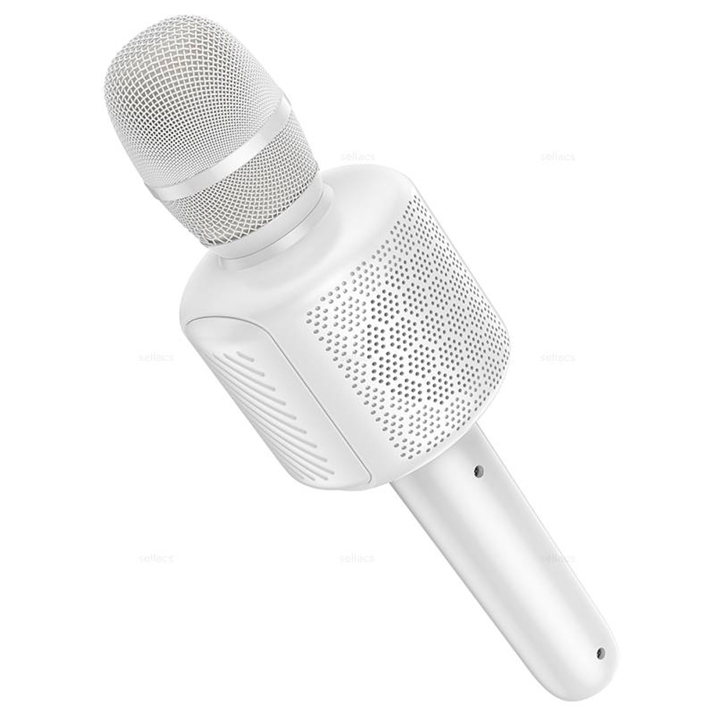 Hoco L24 Shine караоке микрофон (white) (Краснодар склад)