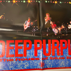 Винтажная виниловая пластинка LP Deep Purple The House Of Blue Light (Japan 1987) (No Obi) (Poster)