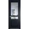 Межкомнатная дверь эмаль Profil Doors 4.5.4PD нэви блу остеклённая