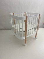 Кровать 3 в 1  Ecco Fortuna (колеса, маятник)