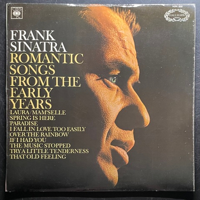 Frank Sinatra ‎– Romantic Songs From The Early Years (Англия 1967г.)