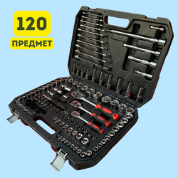 Набор инструментов HABCO 82 предмета в пластиковом кейсе, Набор ключей и головок, автомобильного инструмента