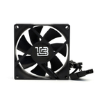 Вентилятор BaseTech V1, 80мм, 2400rpm, 3-pin+Molex, черный, Bulk, 46.2CFM, 22дБ (BT-F80X25-3PB)