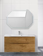 Тумба подвесная с раковиной Belbagno MARINO-H60-1200-2C-SO-RN-P