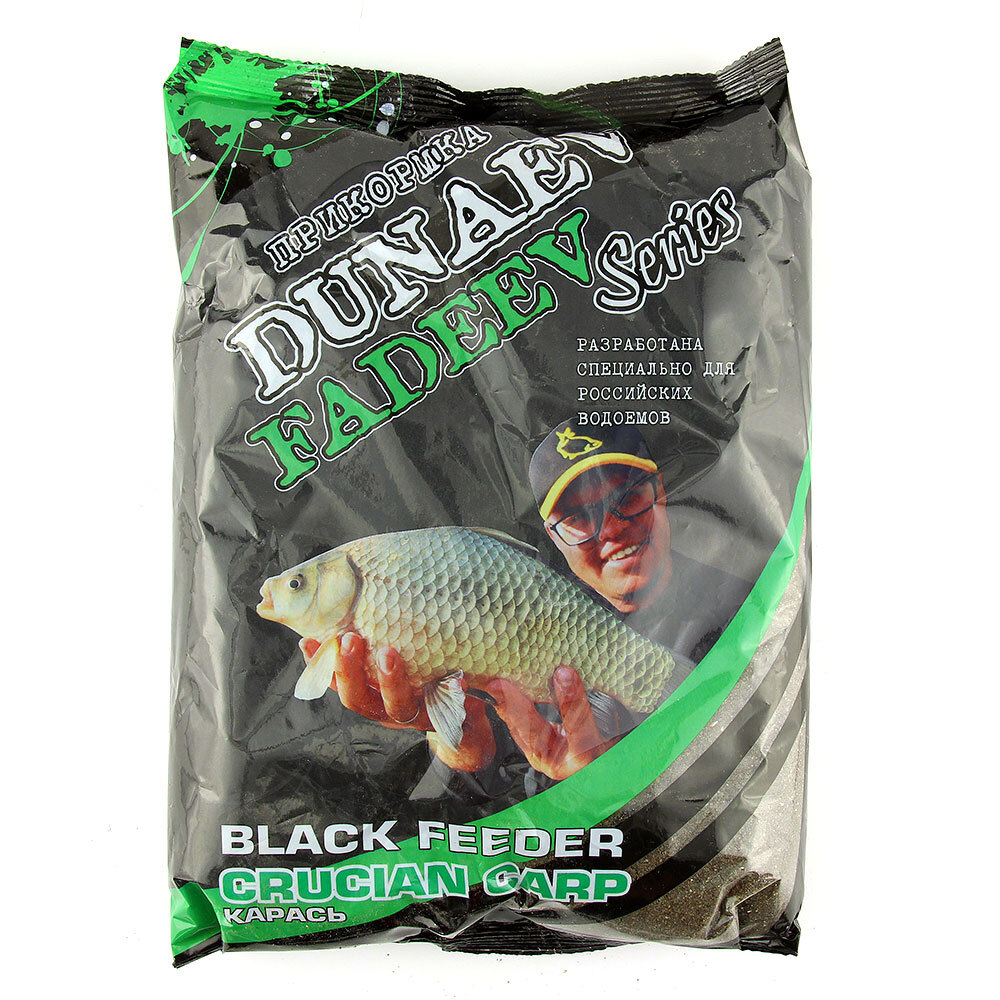 Прикормка "DUNAEV-FADEEV" 1кг Black Feeder Crucian Carp
