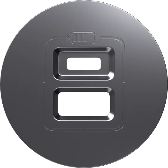 Donel D16 Сталь Накладка для розеток USB