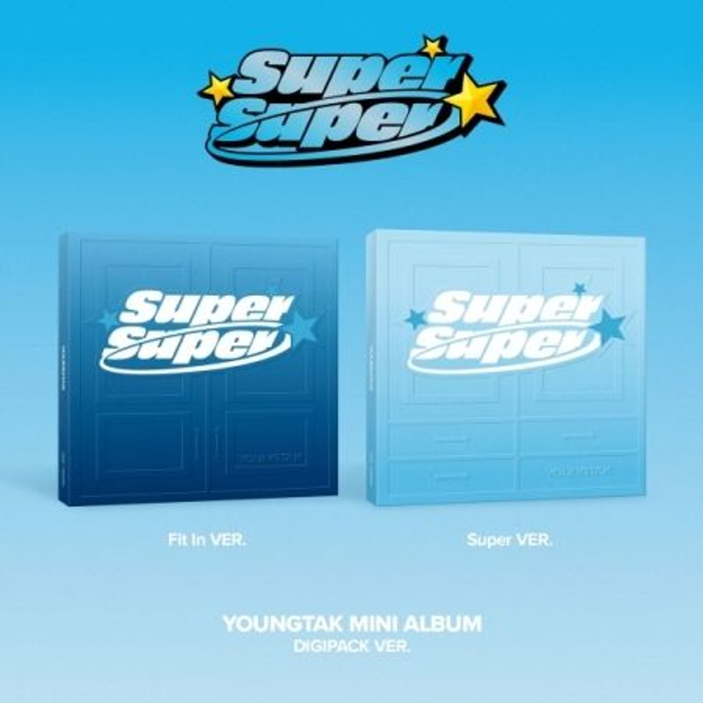 Альбом YOUNGTAK - SUPERSUPER Mini Album DIGIPACK RANDOM Version