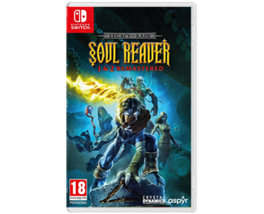 Legacy of Kain Soul Reaver 1&2 Remastered (NS) NEW