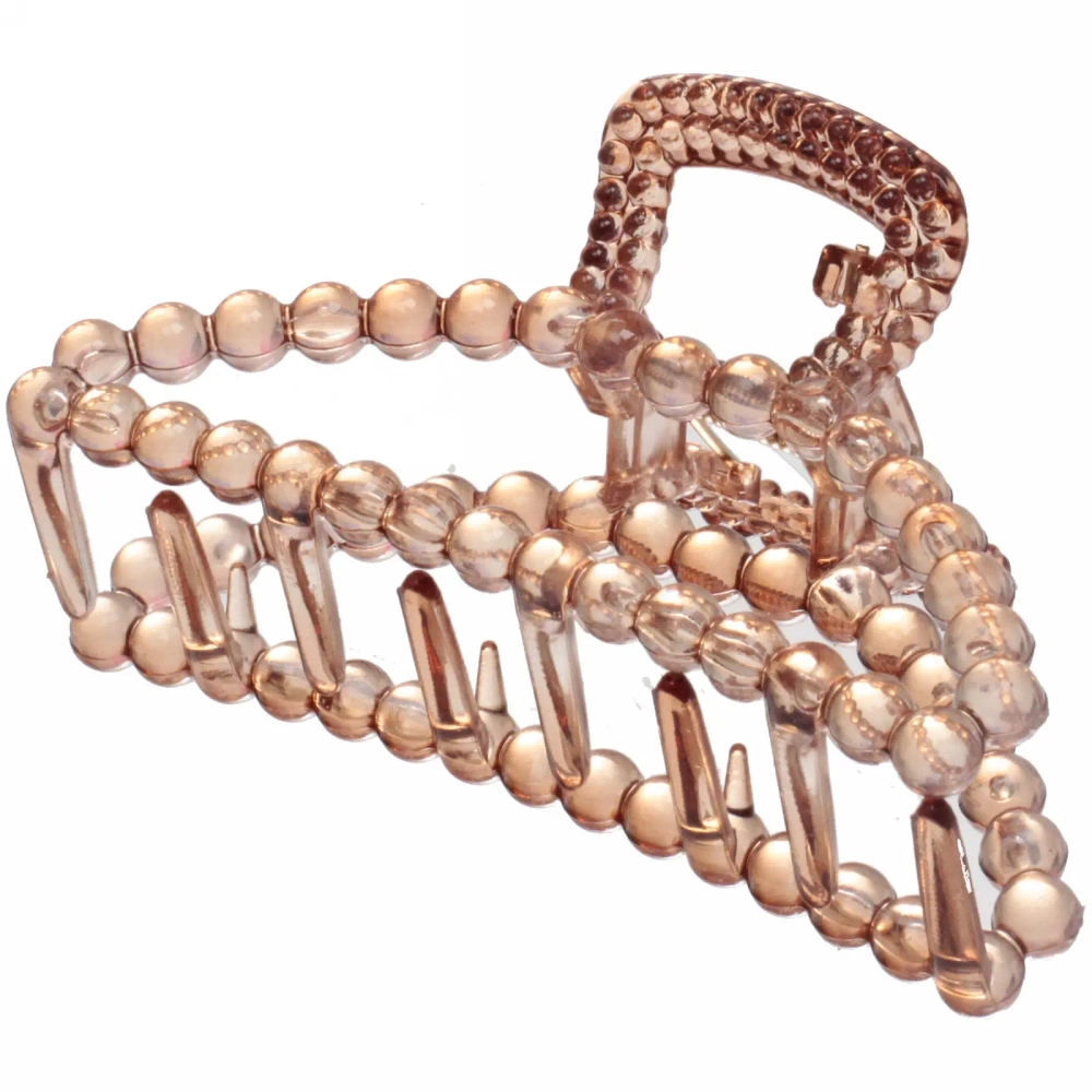 Заколка-краб для волос на блистере «Cruella- Трапеция», микс 6 цветов, 9,5 см