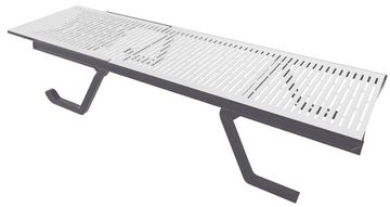 Шезлонг металлический Doge Италия белый