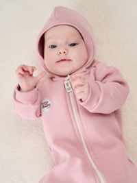 Комбинезон с закрытой ножкой "Пудра" утепленный 0+