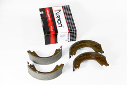 Колодка стояночного тормоза а/м ГАЗ-3302, Газель Next (к-т 4 шт.) (кат. C41R92-3507170) NIPPON