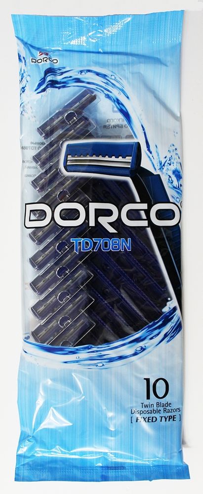 Dorco одноразовые станки мужские TD-708 (10шт)