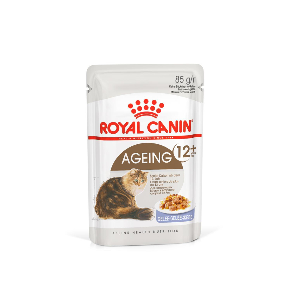 Royal Canin Ageing 12+ Корм консервированный для стареющих кошек старше 12 лет в желе 85г