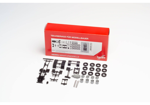 4-осное шасси MAN для самосвалов. 2 шт.