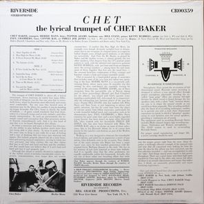 Chet Baker / Chet (LP)