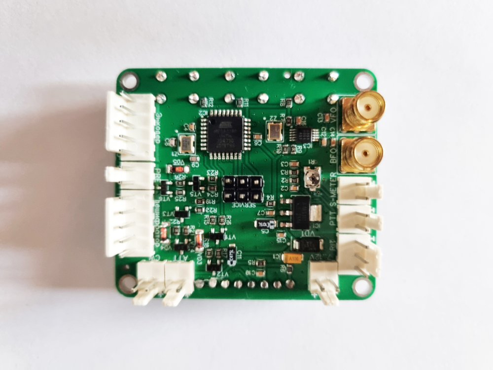 Миниатюрный синтезатор частоты "Кроха-2"