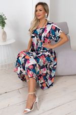 Платье Магия лета (синий/розовый) Р11-867/11 Nikol (Акция)
