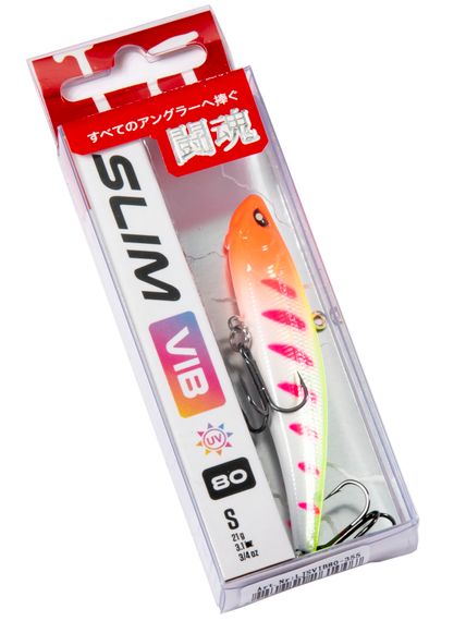 Воблер тонущий вертикальный LJ Pro Series SLIM VIB S 80.00/355