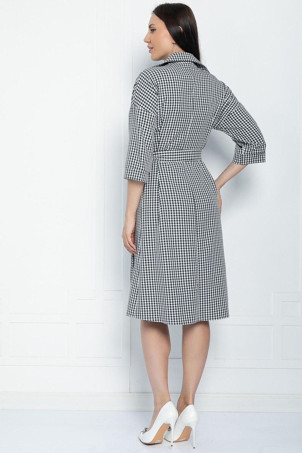 Платье Кэсси (черно-белое) П11218 LT Collection