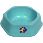 Миска пластиковая «МУРОЧКИН», цвет аквамарин, 19,5*6см 450