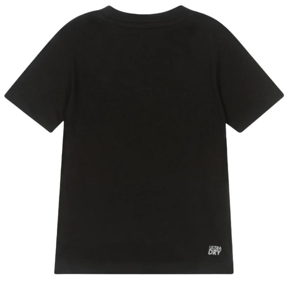 Детская теннисная футболка Lacoste Boys SPORT Tennis Technical Jersey Oversized Croc T-Shirt - black