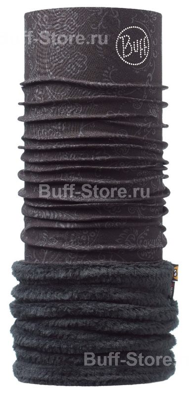 Теплый шарф-труба трансформер Buff Svet Black Chic Фото 1