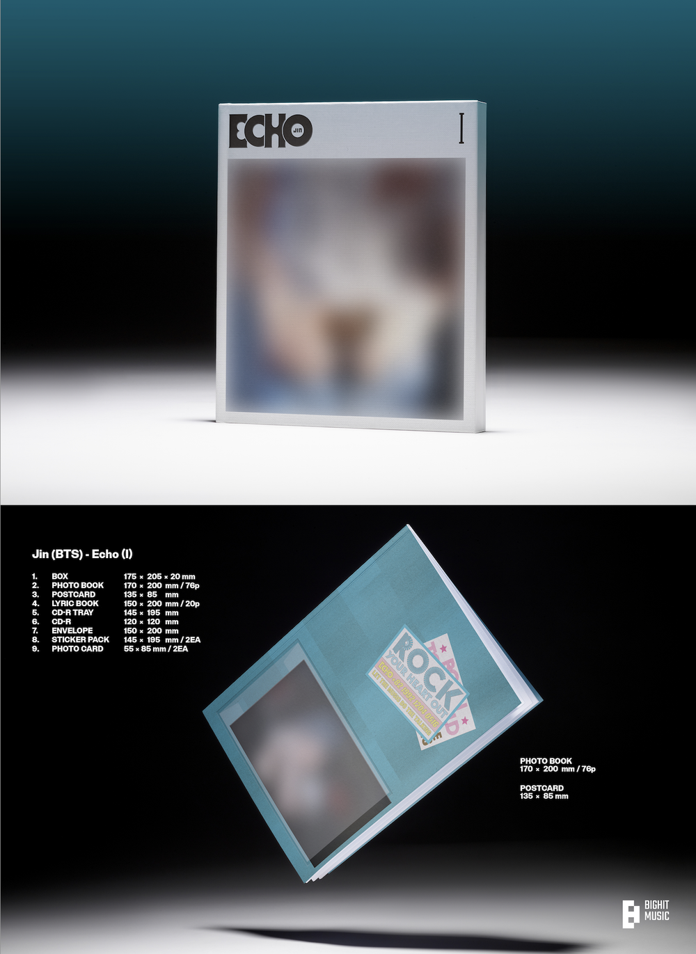 Альбом Jin (BTS) - 2nd Mini Album 'Echo'