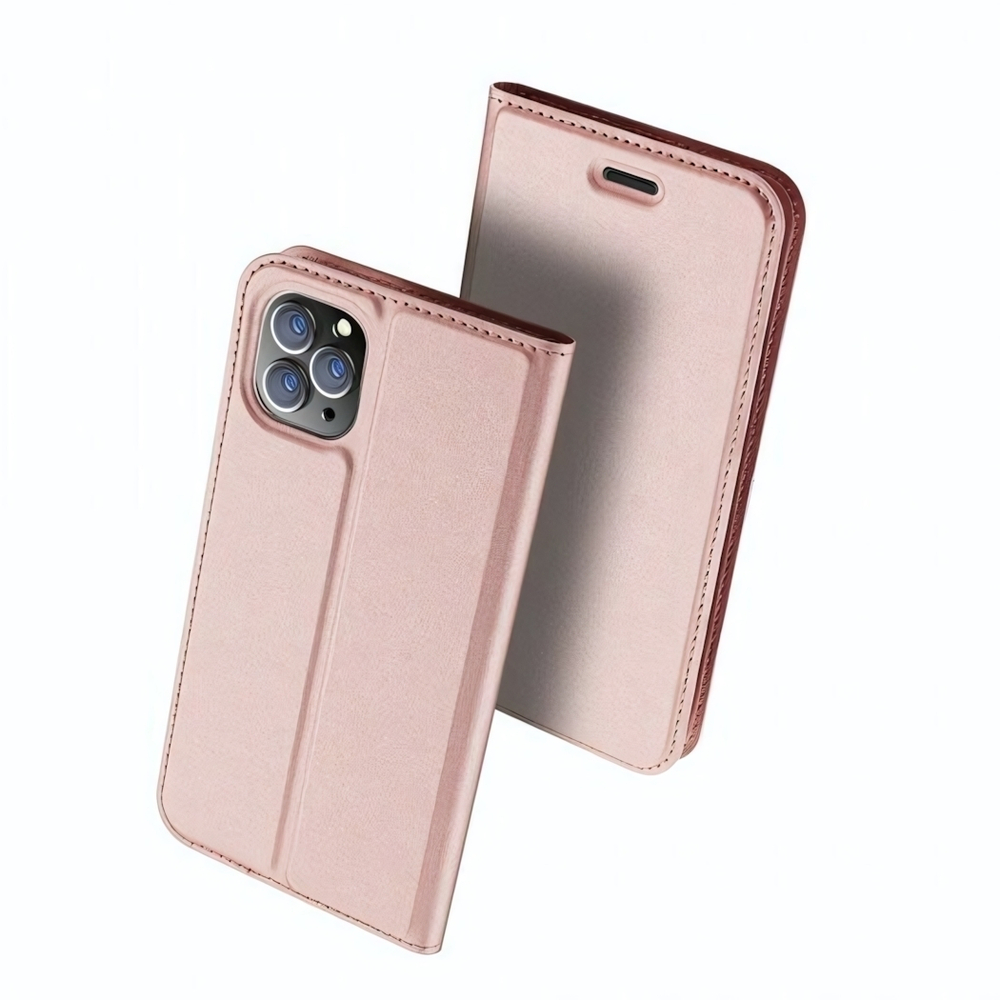 Чехол-книжка Dux Ducis Skin Pro для Samsung A21 Розовое золото, 012258