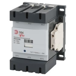 Контактор КТИ-5185 ЭРА PRO KKT50-185-400-10-E 185А 400В/АС3 | Контакторы КТИ