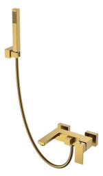 Boheme Смеситель для ванны с душем Qubic Bronze