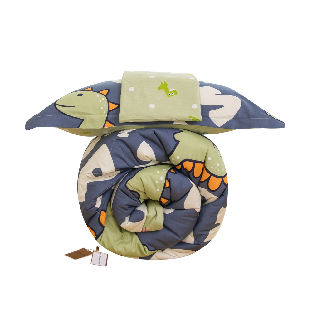 Комплект постельного белья Сатин с Одеялом Young 100% хлопок на резинке OBKR029