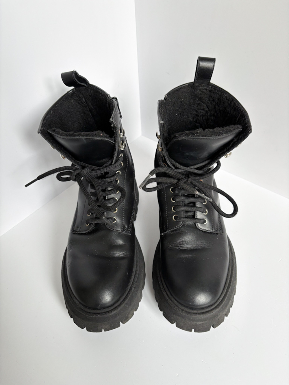 Кожаные ботинки Dsquared2, 36