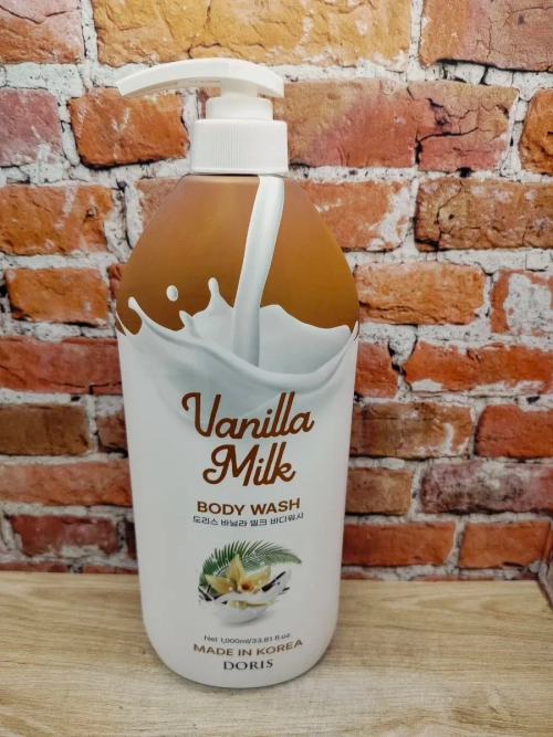 Jigott Гель для душа Ванильное молочко 1000 мл