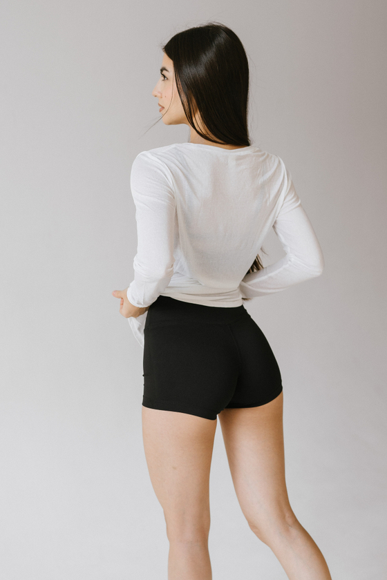 ШОРТЫ YES (черный)