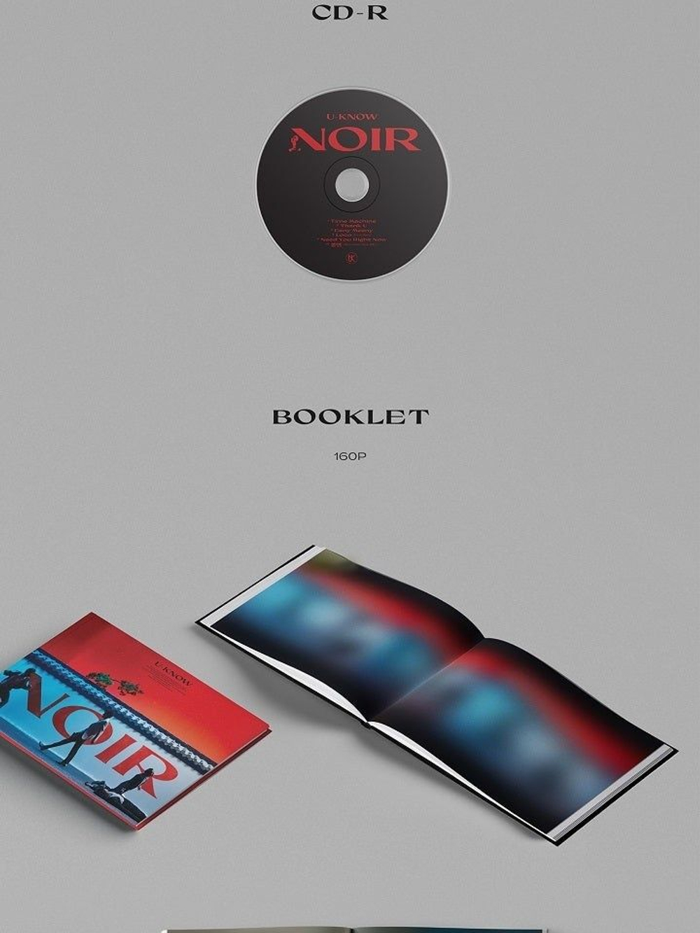 Альбом U-KNOW YOONHO (TVXQ!) - Noir 2nd Mini Album UNCUT Version