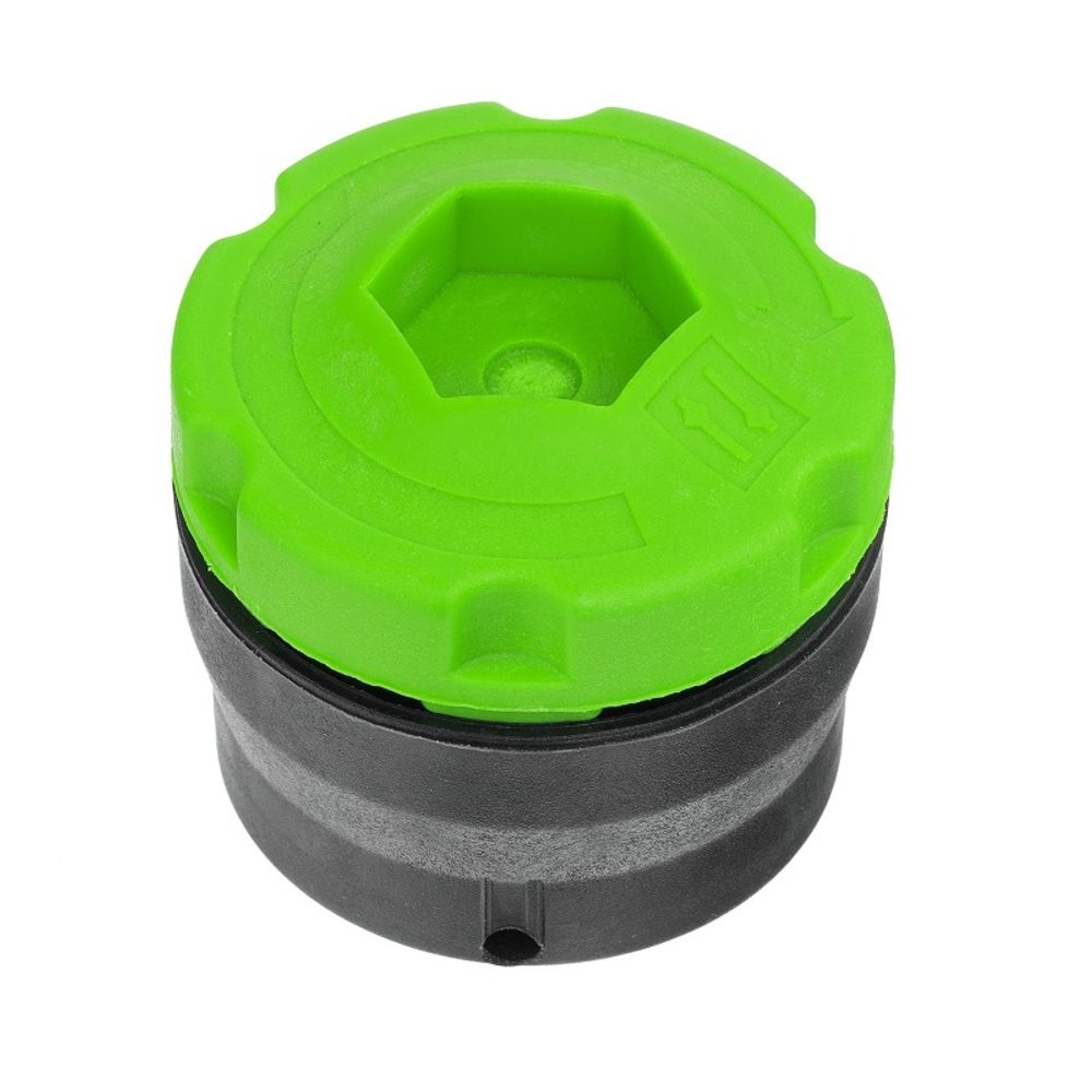 Головка для триммера, гайка М10х1,25 левая Сибртех, 96376