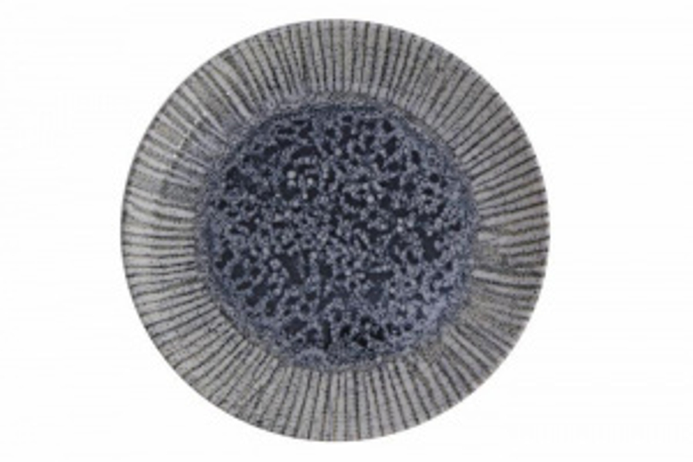 Тарелка мелкая 30 см, без борта IRIS BLUE Porland