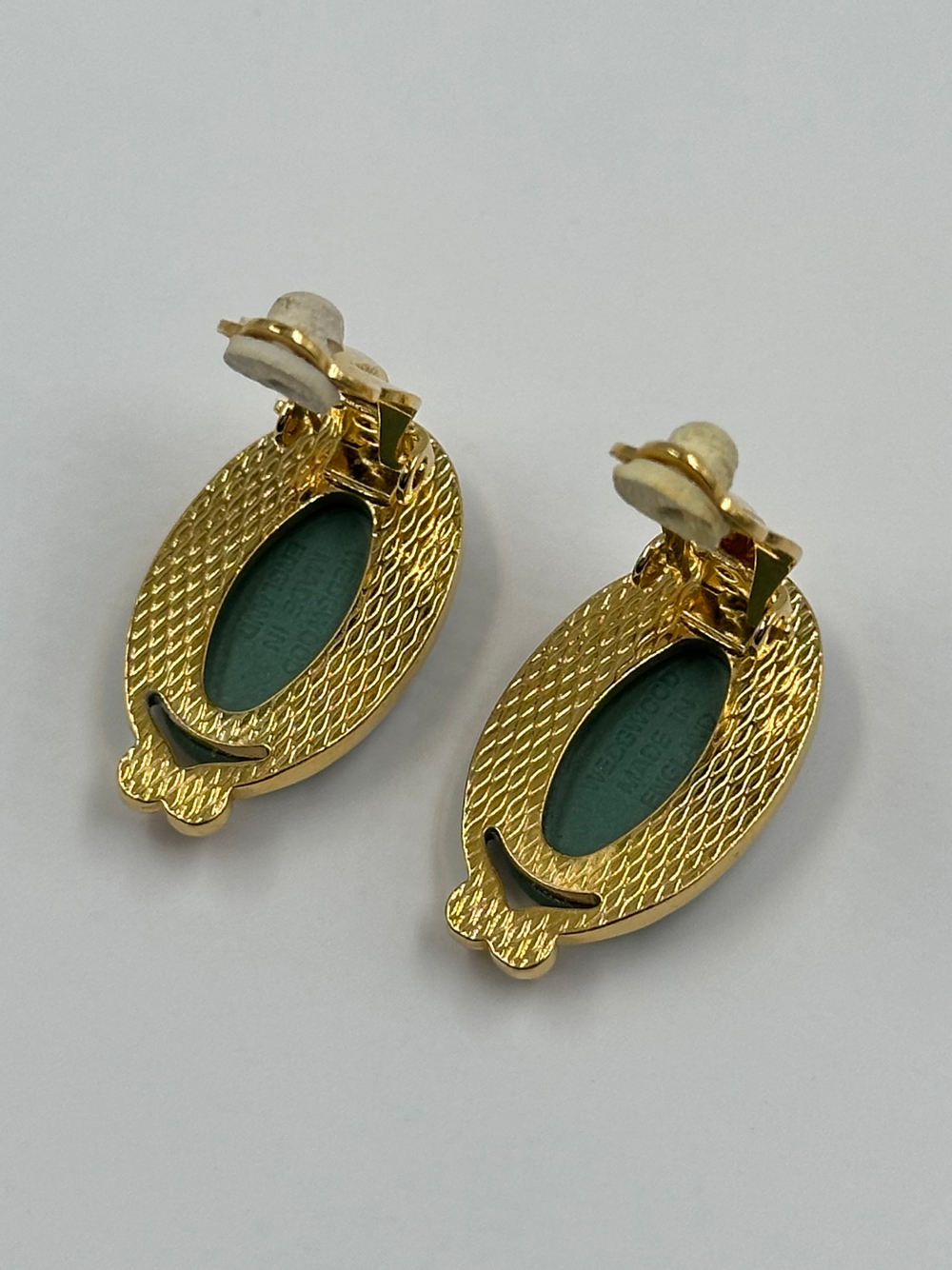 Клипсы Wedgwood зелёные