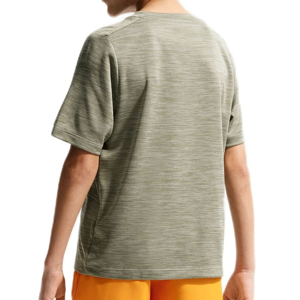 Футболка для мальчика теннисная Nike Multi Dri-FIT Short-Sleeve - spruce for/silver sage/white