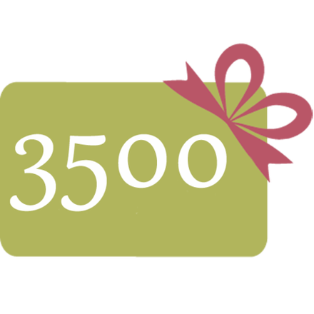 Подарочный электронный сертификат. Номинал 3500 руб.