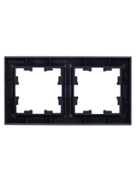 BRITE Рамка 2-местная РУ-2-БрМ маренго IEK