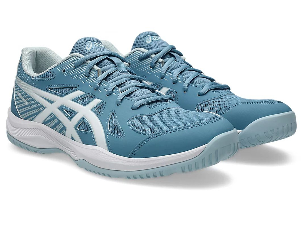 Мужские кроссовки для бадминтона/сквоша Asics Upcourt 6 - saba blue/white