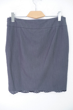 Юбка O'STIN офисная с ажуром 46 размер