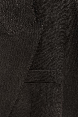 ZARA ДВУБОРТНЫЙ ЖИЛЕТ ИЗ СМЕСОВОГО ЛЬНА — ZW COLLECTION, КОРИЧНЕВЫЙ