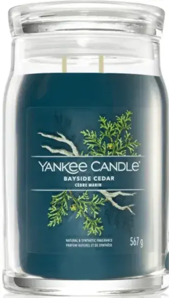 YANKEE CANDLE BAYSIDE CEDAR 368 GR